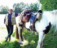 wanderreiten in monschau rohren